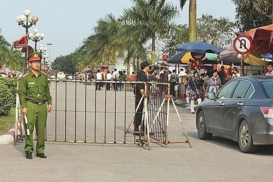 Phân luồng giao thông trên 3 Quốc lộ phục vụ Lễ Khai ấn Đền Trần năm 2024