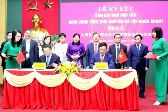 Thái Nguyên: Cam kết tạo điều kiện và công bằng cho tất cả các nhà đầu tư