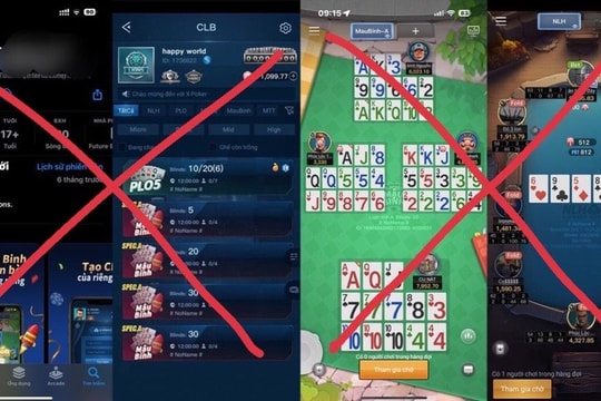 Khởi tố 4 đối tượng trong đường dây đánh bạc qua ứng dụng game bài