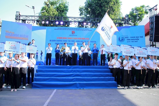 Ra quân Tháng Thanh niên xung kích tình nguyện vì cộng đồng
