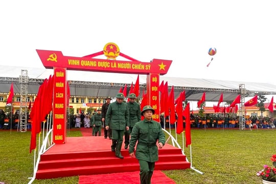 Rộn ràng ngày hội tòng quân 2024