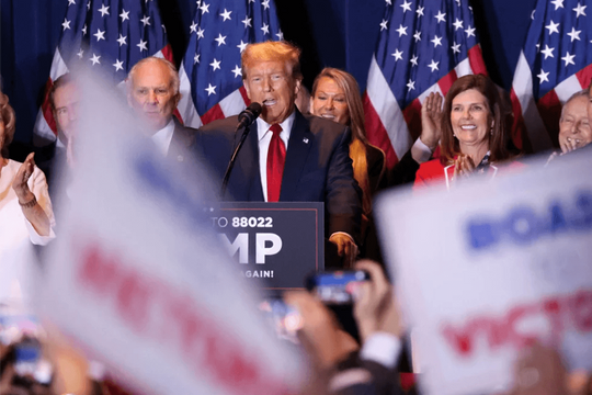 Ông Donald Trump thắng cử sơ bộ ở Nam Carolina