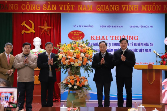 Cao Bằng có cơ sở chạy thận nhân tạo tuyến huyện đầu tiên