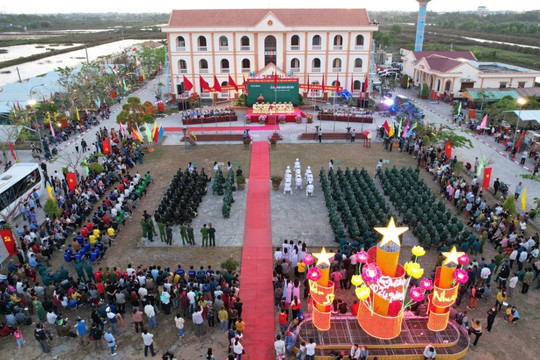 Bạc Liêu: Gần 1.300 thanh niên lên đường nhập ngũ