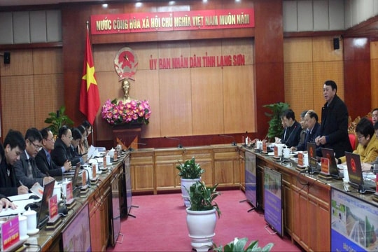 Lãnh đạo hai tỉnh Lạng Sơn và Cao Bằng làm việc về dự án cao tốc Đồng Đăng-Trà Lĩnh