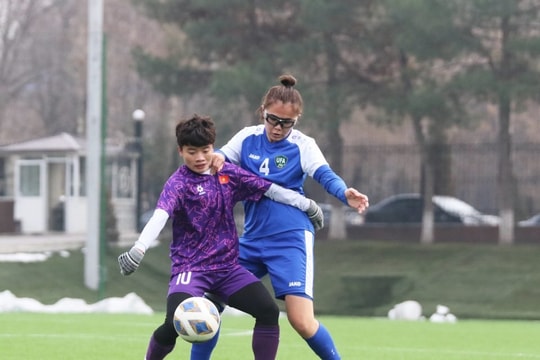 U20 nữ Việt Nam đánh bại Uzbekistan trước thềm VCK châu Á