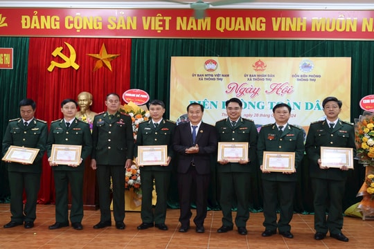 Nghệ An: Tổ chức 'Ngày hội Biên phòng toàn dân' năm 2024