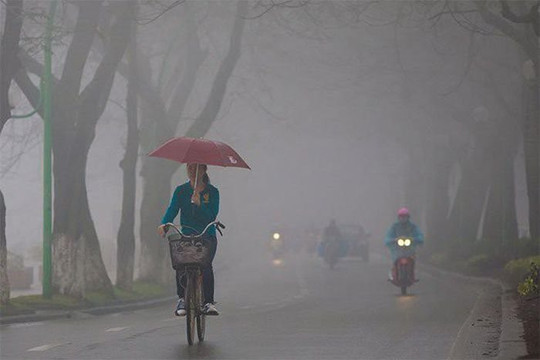 Rét đậm lan rộng, ảnh hưởng đến Bắc Bộ và Trung Bộ