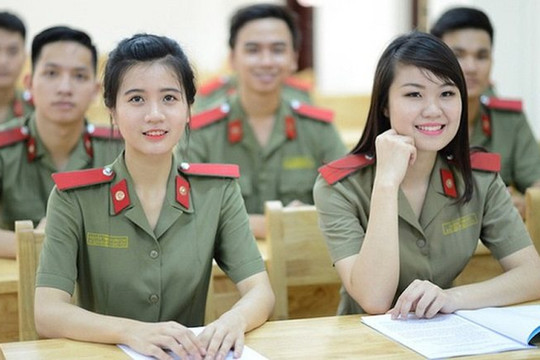 Năm 2024: Học viện Cảnh sát nhân dân tuyển sinh 53 chỉ tiêu nữ