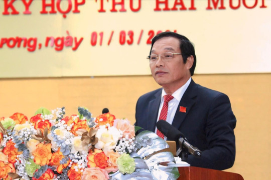Kỳ họp thứ 20 HĐND tỉnh Hải Dương thông qua 10 nghị quyết