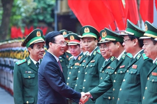 Chủ tịch nước dự kỷ niệm 65 năm Ngày truyền thống Bộ đội Biên phòng