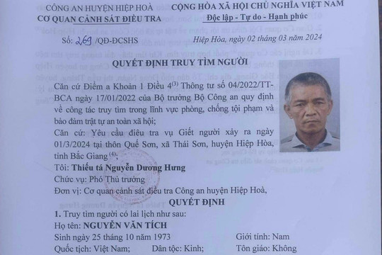 Cầm dao đâm vợ và mẹ vợ rồi bỏ trốn