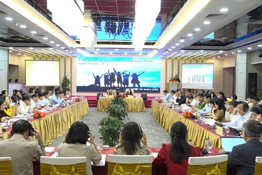 Hội nghị 'Những định hướng lớn xây dựng Luật Tư pháp người chưa thành niên của Việt Nam'