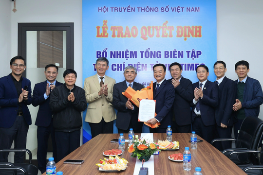 Ông Nguyễn Bá Kiên làm Tổng Biên tập Tạp chí điện tử Viettimes