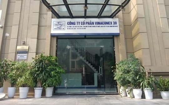 Vinaconex 39 thua lỗ, cổ phiếu đưa vào diện hạn chế