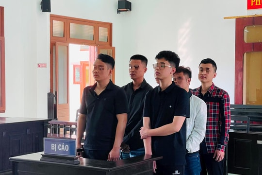 Tuyên án 6 bị cáo cho vay lãi nặng