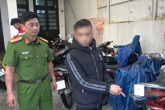 Bắt tạm giam đối tượng trộm cắp tài sản