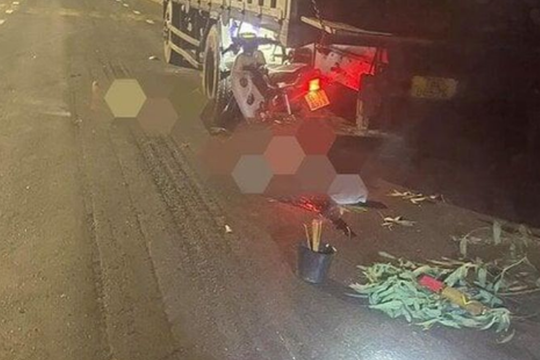 Phú Yên: Hai mẹ con tử nạn trên đường từ bệnh viện về nhà