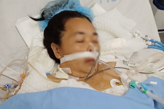 Người phụ nữ nguy kịch sau khi mổ ruột thừa