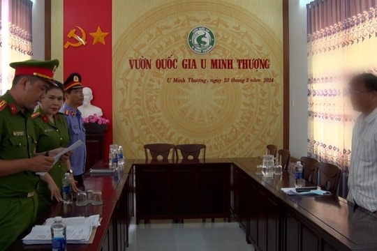 Bắt giam nguyên Giám đốc vườn quốc gia U Minh Thượng
