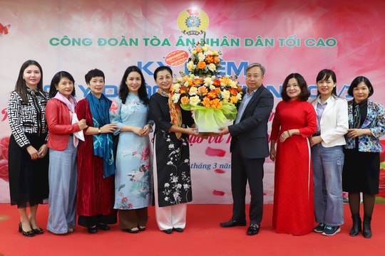 TANDTC kỷ niệm ngày Quốc tế Phụ nữ 8/3