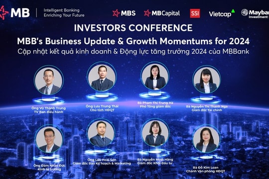Hội nghị Nhà đầu tư MB: Tiếp tục tập trung kinh doanh nền tảng và thu hút khách hàng