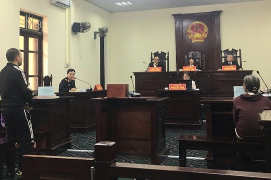 TAND huyện Tiên Lãng tổ chức phiên tòa rút kinh nghiệm