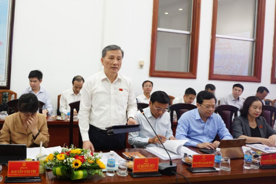 Đoàn giám sát của Quốc hội làm việc tại Khánh Hòa về các dự án cao tốc