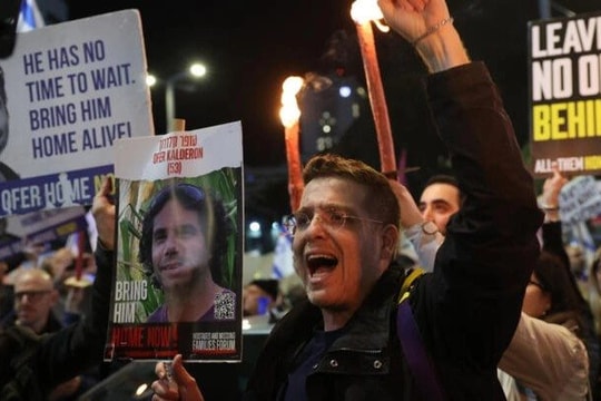 Người Israel biểu tình đòi thả con tin ở Gaza