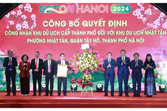 Nhiều hoạt động đặc sắc tại chương trình “Du lịch Hà Nội chào 2024”