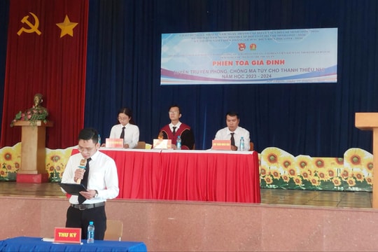 TAND TP. Thuận An: Tuyên truyền phòng chống ma túy cho thanh thiếu niên