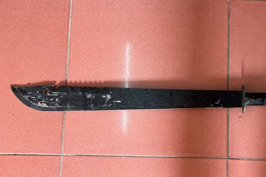 Thái Bình: 4 thanh thiếu niên mang đao đi chặn xe cướp tài sản