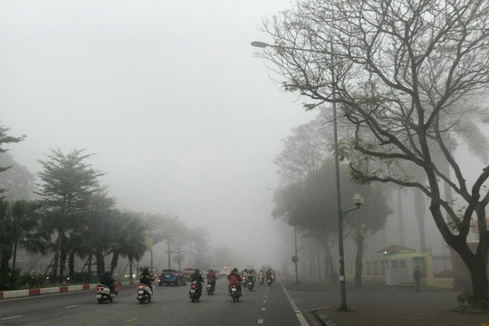 Thời tiết ngày 13/3, Hà Nội có sương mù, nhiệt độ tăng dần