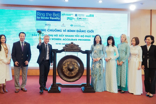 BIDV hưởng ứng chiến dịch 'Rung chuông vì Bình đẳng giới'