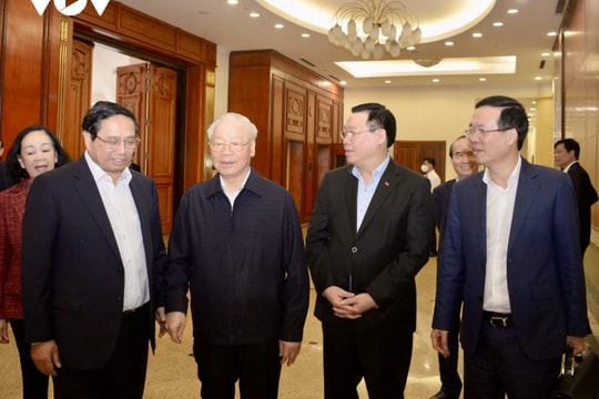 Tổng Bí thư chủ trì phiên họp đầu tiên Tiểu ban nhân sự Đại hội XIV của Đảng