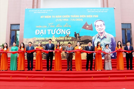 Triển lãm ‘Theo dấu chân Đại tướng’