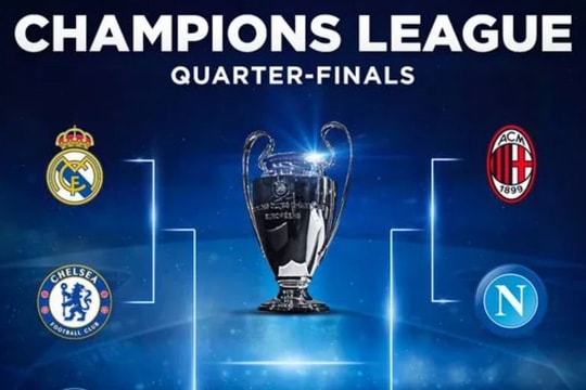 Lộ diện 6/8 đội bóng lọt vào tứ kết Champions League