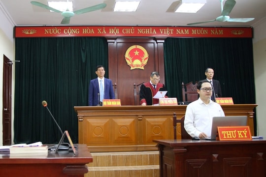 TAND quận Hồng Bàng xét xử trực tuyến vụ ma túy