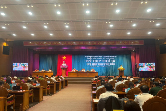 Bí thư Bình Định: "Làm rõ nguyên nhân đối với những chỉ tiêu không đạt mà Nghị quyết HĐND tỉnh đã thông qua"
