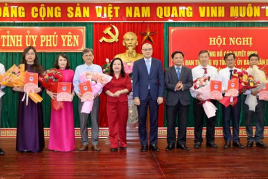 Bổ nhiệm bà Đào Phạm Hoàng Quyên làm Giám đốc Sở TT&TT Phú Yên