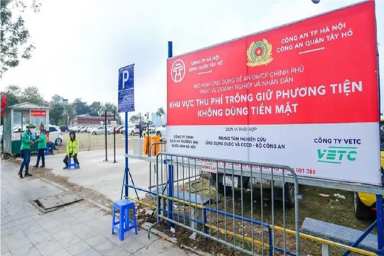 Hà Nội: Triển khai thu phí đỗ xe tự động