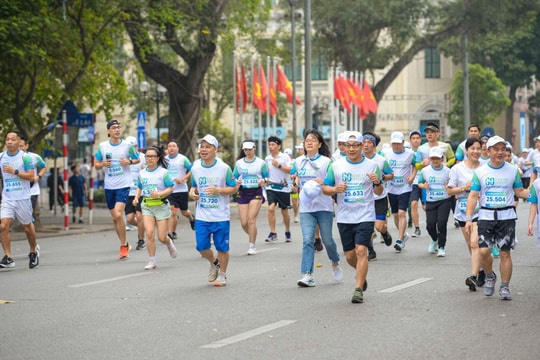 Giải chạy hưởng ứng Chiến dịch Giờ Trái đất 2024 thu hút gần 1.500 người