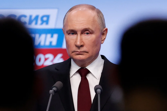 Ông Kim Jong-un gửi lời chúc mừng Tổng thống Putin tái đắc cử