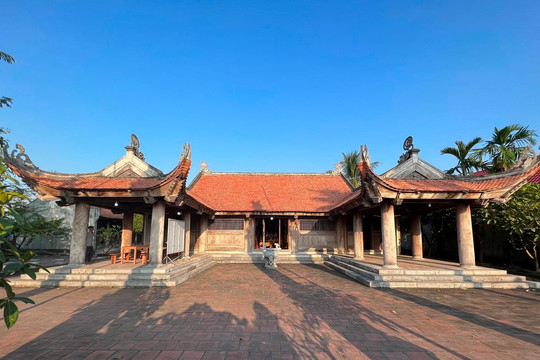 Di tích quốc gia đình Cung Chúc (Hải Phòng) bị thấm dột: Sở VHTT sẽ kiểm tra để sớm khắc phục
