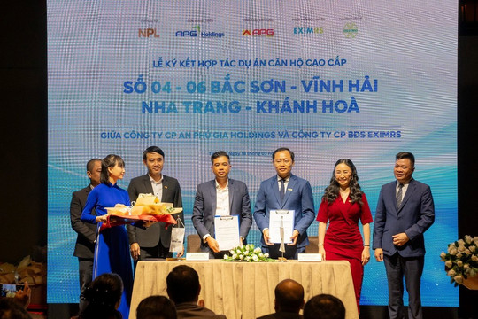 Lễ ký kết hợp tác phát triển dự án nhà ở Khánh Hòa