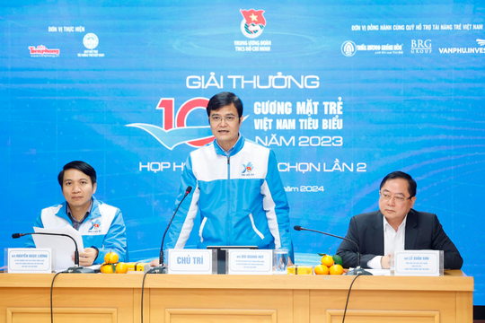 Công bố 10 Gương mặt trẻ Việt Nam tiêu biểu năm 2023