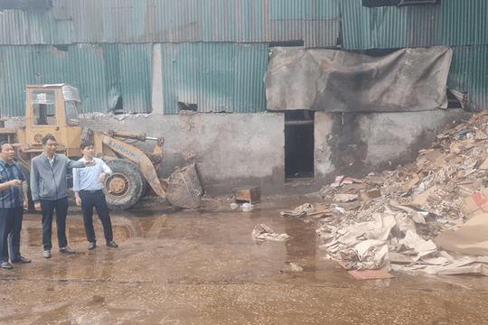 Bắc Ninh: Triển khai nhiều giải pháp để khắc phục ô nhiễm môi trường tại Cụm công nghiệp Phú Lâm