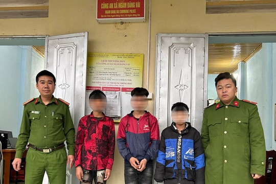 Xác minh nhóm học sinh có hành vi ném đá vào xe qua đường