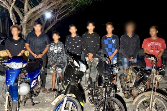 Mang xe ba gác đi trộm cắp tài sản
