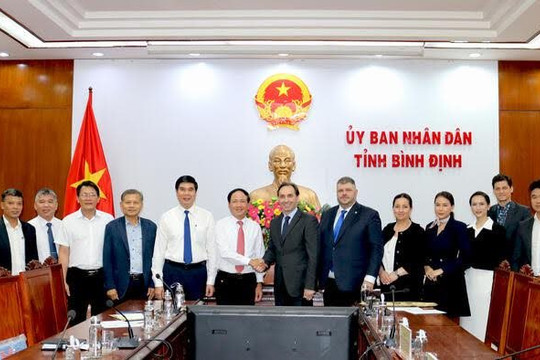 Bình Định: Đăng cai tổ chức giải thi đấu Quốc tế Teqball lần đầu tiên tại Việt Nam
